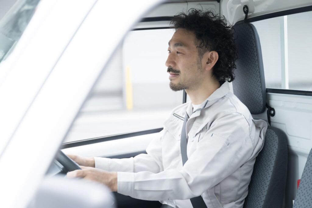 自社便による配送体制